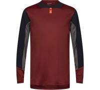 FOX Defend Ls Jersey - Homme - Rouge / Noir - taille M- modèle 2025