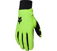FOX Defend Thermo CE Gants de motocross, Vert néon, Taille 2XL