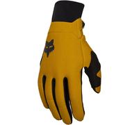 FOX Defend Thermo Gants de motocross, jaune, taille S pour homme