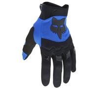 Fox Gants de motocross Dirtpaw – Paume rembourrée, Compatible écran tactile – Bleu S