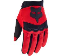 Gants fox junior dirtpaw rouge fluo