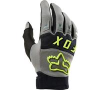 FOX Dirtpaw Gants de motocross, gris-jaune, taille 3XL pour homme