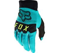 FOX Dirtpaw Gants de Motocross, noir-turquoise, taille XL pour homme