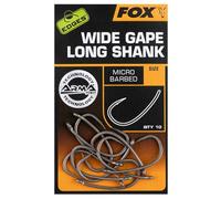 Fox Edges Armapoint Super Wide Gape Lot de 10 hameçons longs Taille 6