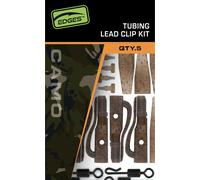 Fox Edges Camo Tubing Leadclip Safety Kit 5St