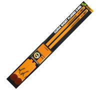 FOX Edges Curve Short Fluoro D-Rigs, 2 pièces - Fluorocarbone Illusion Trans Kaki, hameçon court Arma Point, Kuro Micro Crochet émerillon, le plus efficace pour la pêche à la carpe