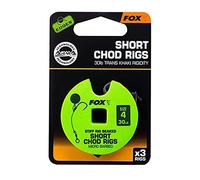 Fox Edges micro-barbed Chod rigs pour pêche - Stiff Chod Rig 30lb sz5 Short
