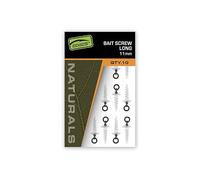 Fox Edges Naturals CAC959 Lot de 10 vis à appât longues 11 mm