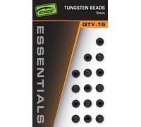 Fox Edges Perles en tungstène 5 mm 15 pcs