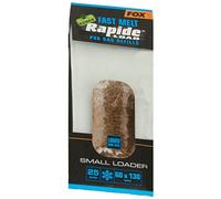 Fox Edges Rapide Refills Fast Melt Lot de 25 sachets en PVA pour l'alimentation de la Carpe et du Poisson paisible, Poches solubles dans l'eau pour Nourriture de Base, Taille/Contenu de l'emballage
