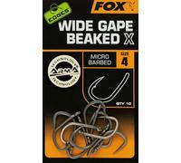 Fox Edges Wide Gape Beaked X Crochets en Acier, 4