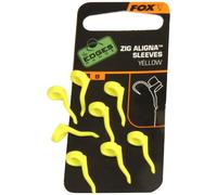 Fox edges zig aligna sleeves | 8 st Geel