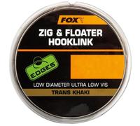 Fox Hooklink EDGES Zig et Floater Trans Khaki 15lb