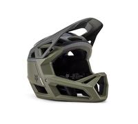 Fox Enduro VTT Casque pour Hommes, Olive, L