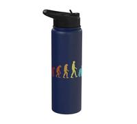 Fox Evolution Red Fox Canidae Caninae Fox Lover Fox Stainless Steel Insulated Water Bottle