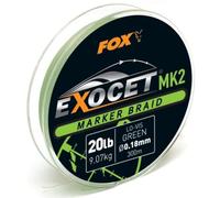 Fox International Exocet Marker Braided Line 300 M Vert 0.180 mm