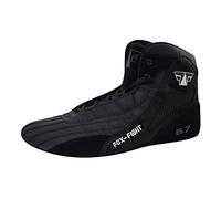 Fox-Fight B7 Chaussures de Sambo de qualité Professionnelle en Daim et Semelle en Daim - Chaussures de Lutte, Version Noire FR:44 Noir