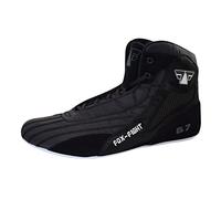 FOX-FIGHT B7 Lutte Chaussures de Sport Black Edition boxst iefel Ringer athletik Fitness Gym Box Hog Bodybuilding High Tops 45 Noir