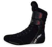 FOX-FIGHT Extreme Bottes de boxe en cuir véritable de qualité professionnelle