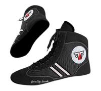 FOX-FIGHT Sambo Chaussures Cuir Velours Matelas Lutteur Arts Martiaux