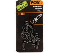 Fox Fishing Edges Flexi Ring Swivels Taille 7