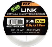 Fox Fishing Edges Link Crimpable Illusion Fluorocarbon 0,64 mm 20 m 35 lbs Line