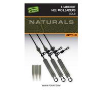 Montage Hélicoptère Fox Edges Naturals Leadcore Heli Rig Leaders