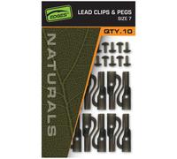 Fox Fishing Edges Naturals Size 7 Lead Clips & Pegs