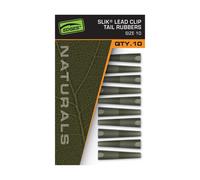 Fox Fishing Edges Naturals Taille 10 Slik Lead Clip Tail Rubbers