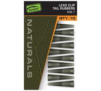 Fox Fishing Edges Naturals Taille 7 Lead Clips Tail Rubbers