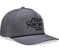 FOX Flag Rope Snapback Casquette, gris