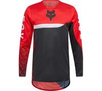 FOX FLEXAIR FRACTURE Jersey fluo rot XL