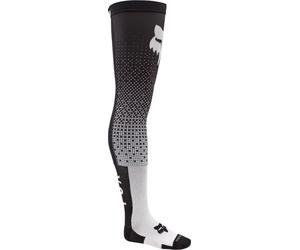 FOX Flexair Fracture KB Chaussettes de motocross, Blanc/Noir, Taille M