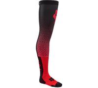 FOX Flexair Fracture KB Chaussettes de motocross, noir-rouge, taille M pour homme