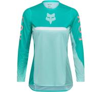 FOX Flexair Fracture Maillot de motocross femme, turquoise, Taille S
