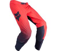 FOX Flexair Fracture Pantalons de motocross, Rouge/Noir, Taille 36