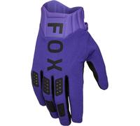 FOX Flexair Gants de motocross, noir-pourpre, taille XL pour homme