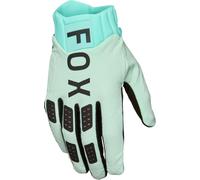FOX Flexair Gants de motocross, Turquoise/Noir, Taille XL
