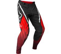 FOX Flexair Honda Pantalon de motocross, noir/rouge, Taille 28