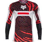 FOX Flexair Impression Maillot de motocross, Blanc, Taille XXL