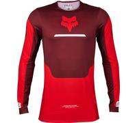 FOX Flexair Optical Maillot de motocross, Rouge/Rouge, Taille XL