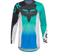 FOX FLEXAIR SPIRE Jersey aqua blau S