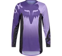 FOX Flexair Spire Maillot de motocross, noir-pourpre pour homme