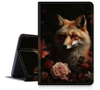 Fox Flowers Étui pour Samsung Galaxy Tab A7 10,4 pouces 2020 (SM-T500/T505/T507), Housse en cuir PU avec angles de vue multiples Support pliable pour Galaxy Tab A7 2020