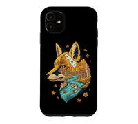Fox Forest Wildlife Lover Randonnée Camping en Plein air Coque pour iPhone 11