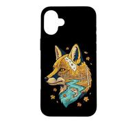 Fox Forest Wildlife Lover Randonnée Camping en Plein air Coque pour iPhone 16 Plus