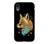 Fox Forest Wildlife Lover Randonnée Camping en Plein air Coque pour iPhone XR