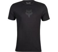 FOX FOX HEAD SS PREM TEE Shirt schwarz-schwarz L