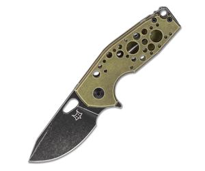 FOX FX-526 ALG Jesper Voxnaes Suru, Lame Lisse Black Stonewashed, Cadre en Aluminium Vert