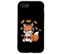 Fox Gamer Pew Jeux vidéo Amusants pour garçons, Hommes, Filles Coque pour iPhone SE (2020) / 7/8